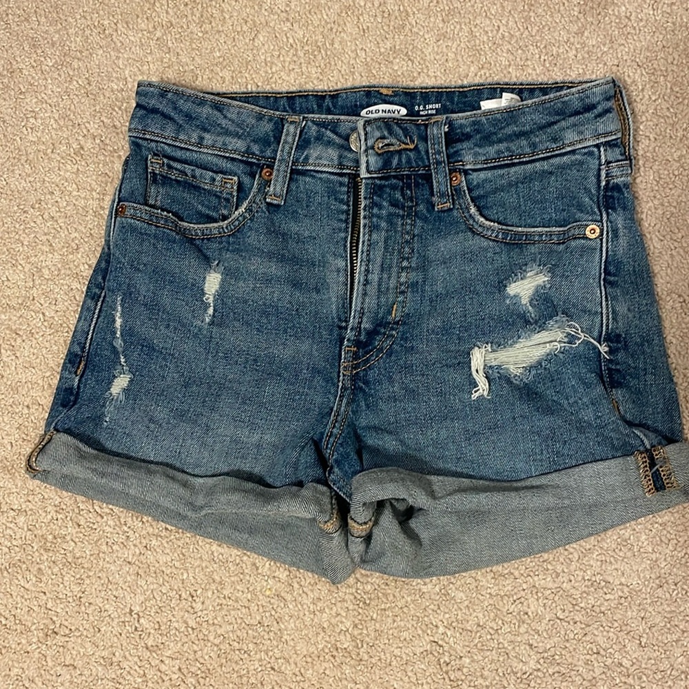 Old Navy High rise jeans shorts